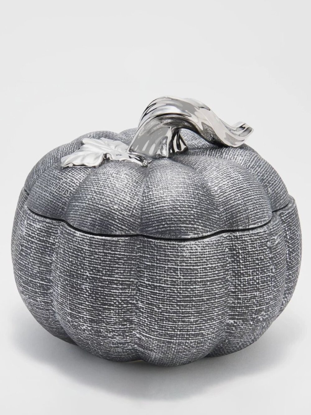 HomeWorx by Slatkin + Co. Burlap Pumpkin, EUC, Halloween, Fall, Autumn